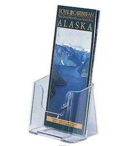 Acrylic Brochure Holder DLE 1 Tier