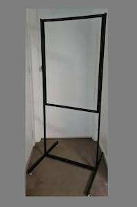 A1 Black Poster Stand / Retail Sign Holder 1500mm high