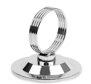 Card Holder 21/2" Chrome ring Style