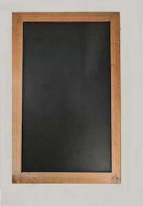 Wall Mounted Recyled Chalkboards: Recyled Wooden Framed Chalkboard 1142 x 712 - BB125