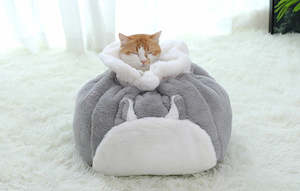 Cushy Drawstring Sack Bed for Pets