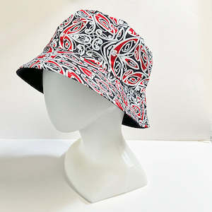 Maori Kowhaiwhai Bucket Hat