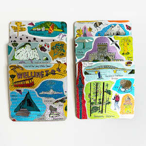 Internet only: NZ Tourist Destination Souvenir Coasters