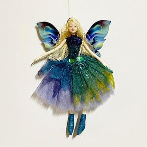 Pretty NZ Paua Shell Fairy Doll