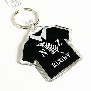 Internet only: New Zealand Rugby Shirt Key Chain