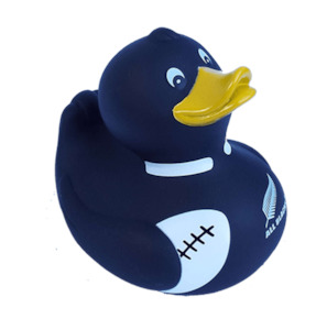 Internet only: All Blacks Rugby Rubber Duck