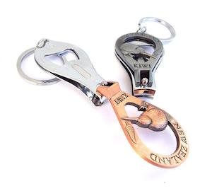 Internet only: NZ Keychain Bottle Opener Nail Clipper and File