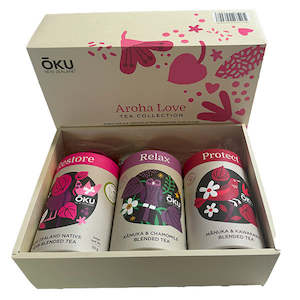 Internet only: Oku Aroha Love NZ Herbal Tea Gift Set