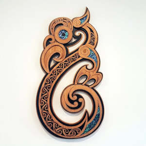 Whopper 56cm Maori Manaia Hanging Wall Art