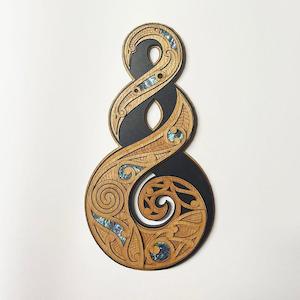 Maori Love or Friendship Twist Wall Art