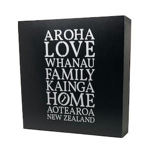 Aroha NZ Made Wall Plaque