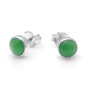 Best Ever NZ Greenstone Stud Earrings