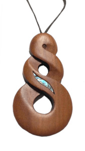 Maori Kauri Twist Necklace