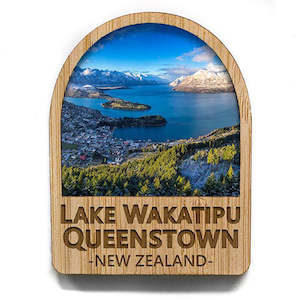 Internet only: Lake Wakatipu Queenstown NZ Fridge Magnet