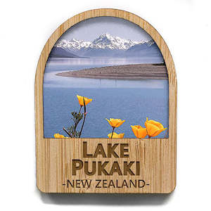 Internet only: Lake Pukaki NZ Fridge Magnet