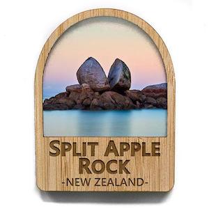 Internet only: Split Apple Rock Abel Tasman National Park Fridge Magnet