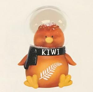 Cute Kiwi Bird Snowglobe Head