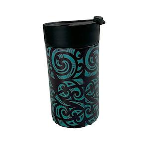 Internet only: Maori Tattoo Design Insulated Coffee Cup