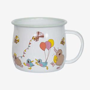 Kuwi the Kiwi and Friends Enamel Kids Cup