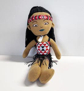 Internet only: Hine the Maori Kapa Haka Girl Doll with Story Card