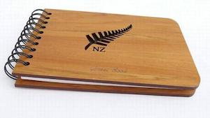 Internet only: NZ Silver Fern Rimu Guest Book