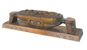 Maori Papahou Wakahuia Treasure Box