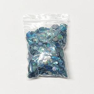 Internet only: 60g Pack of Small Tumbled Paua Pieces