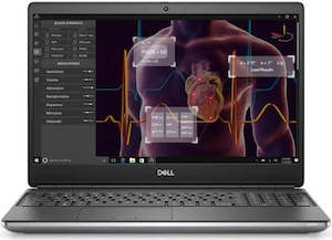 DELL Precision 7550,( Intel Core i7-10850H Gen, 32GB Ram,1TB SSD,15.6" FHD)