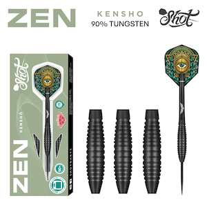 Zen Kensho Steel Tip Dart Set-90% Tungsten Barrels