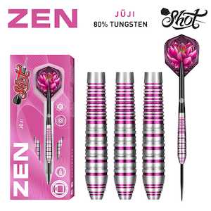 Zen Range: Zen Juji Steel Tip Dart Set-80% Tungsten Barrels