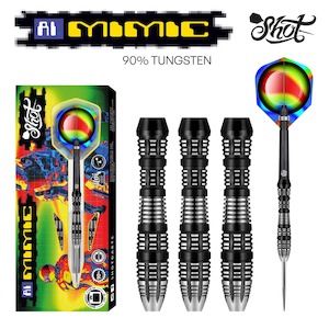 AI Mimic Steel Tip Dart Set-90% Tungsten Barrels