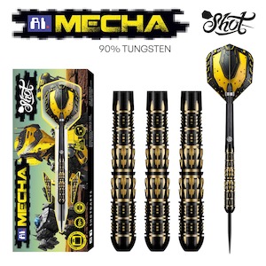 AI Mecha Steel Tip Dart Set-90% Tungsten Barrels