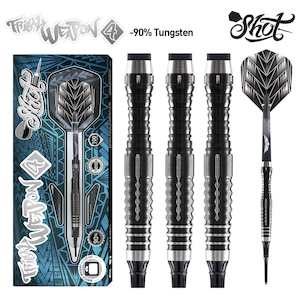 Tribal Weapon 4 Series-Soft Tip Dart Set-90% Tungsten Barrels