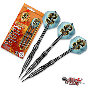 Shot Scimitar Soft  Tip Darts Set-Professional Stainless Steel