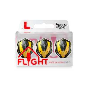 Molded Dart Flights: Shot L-Style EZ L1 AI Mecha Dart Flight Set