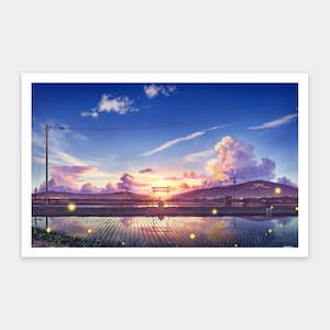 Sunset of Shinden - 1000 Piece Jigsaw Puzzle