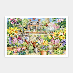 Spring Garden - 1000 Piece Jigsaw Puzzle