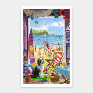 Summer Beach Hut Door - 1000 Piece Jigsaw Puzzle