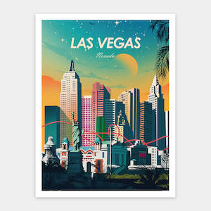 World Travel - Las Vegas - 1200 Piece Jigsaw Puzzle