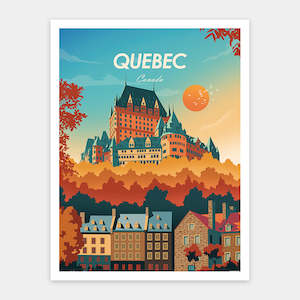 Showpiece 1200 Piece Puzzle: World Travel - Quebec - 1200 Piece Jigsaw Puzzle