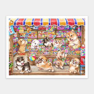 Shiba's Candy Store - 1200 Piece Jigsaw Puzzle