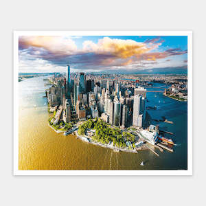 Aerial Photography - New York City, USA - 2000 Piece Jigsaw Puzzle