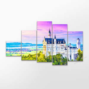 Neuschwanstein Castle, Germany - 632 Piece Jigsaw Puzzle