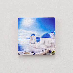 St. Theodori Church - 16pcs Jigsaw Puzzle Magnet