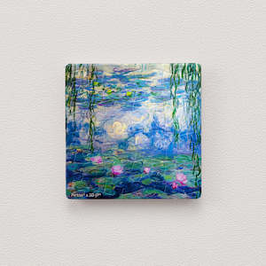 Water Lilies, 1916-19 - 16pcs Jigsaw Puzzle Magnet