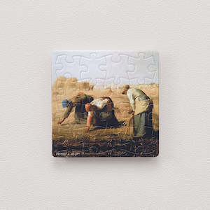 The Gleaners - 16pcs Jigsaw Puzzle Magnet