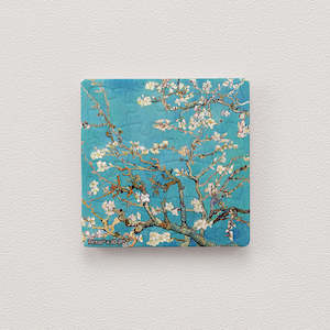 Almond Blossom - 16pcs Jigsaw Puzzle Magnet