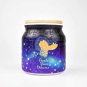 Create Your Dreams - Medium Jar Jigsaw Puzzle