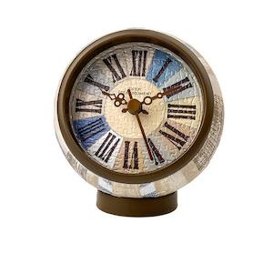 Country Style - Graceful Blue - 3D Puzzle Clock Jigsaw Puzzle