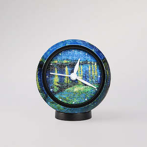 Puzzle Clocks: Starry Night Over the Rhone, 1888 - 3D Puzzle Clock Jigsaw Puzzle